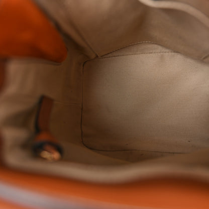 Chloe Suede Calfskin Medium Faye Backpack Tan 5 of 8