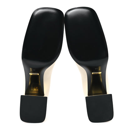 Gucci Malaga Kid Horsebit 75mm Pumps 39 Mystic White 6 of 10