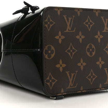 Louis Vuitton Patent Monogram Hot Springs Backpack Black 7 of 9