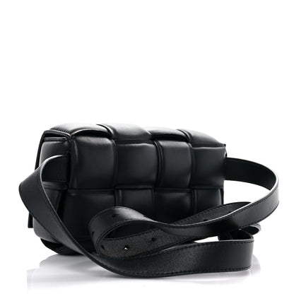Bottega Veneta Nappa Maxi Intrecciato Padded The Belt Cassette Bag Black 3 of 11