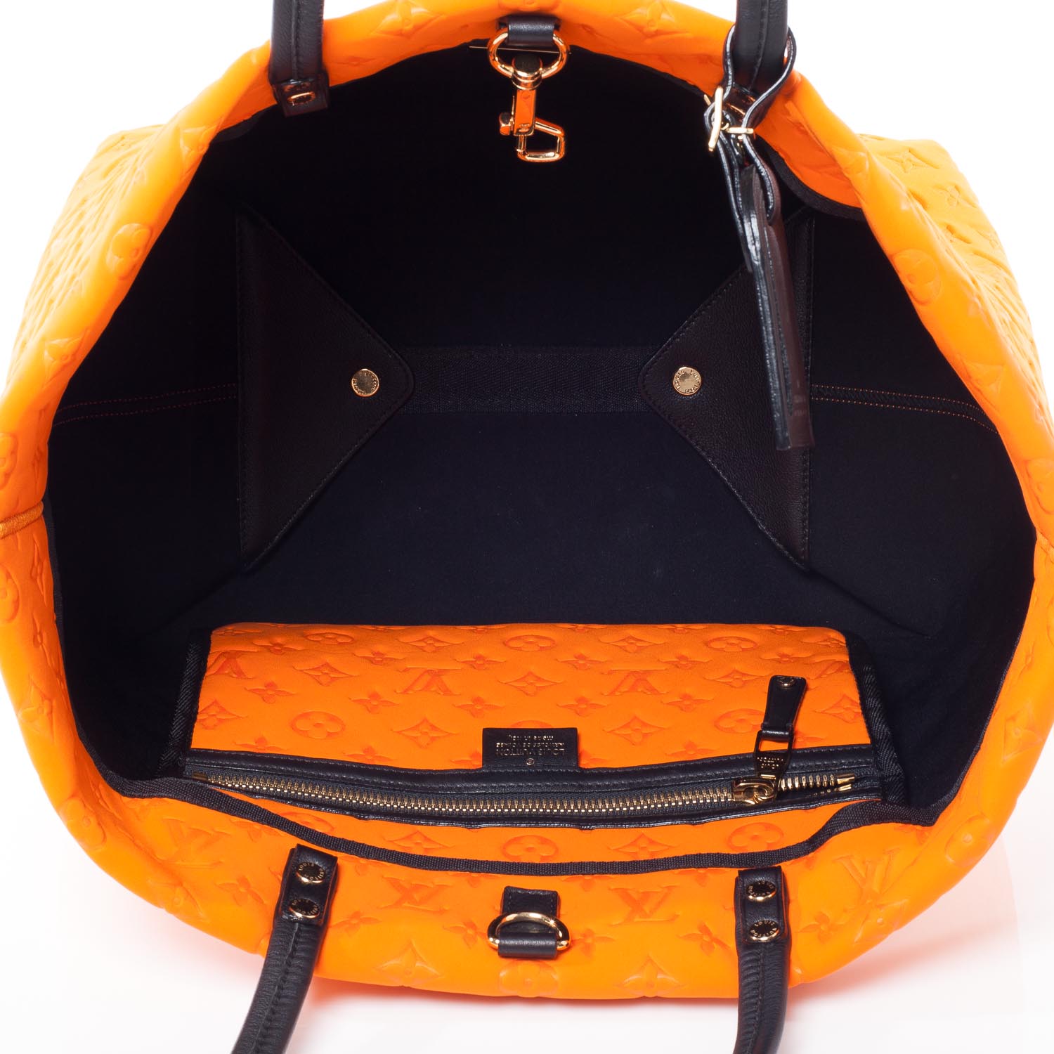 Louis Vuitton Monogram Scuba MM Orange 10 of 11