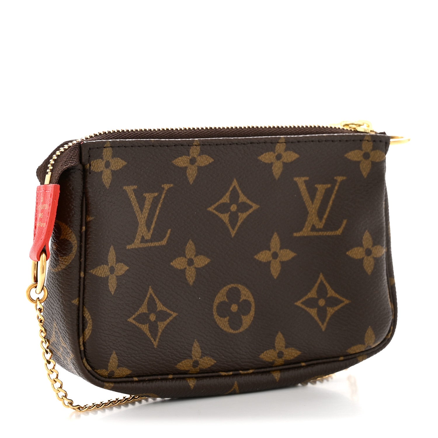 Louis Vuitton Monogram 2018 Christmas Animation Mini Cats Pochette Accessories 3 of 7