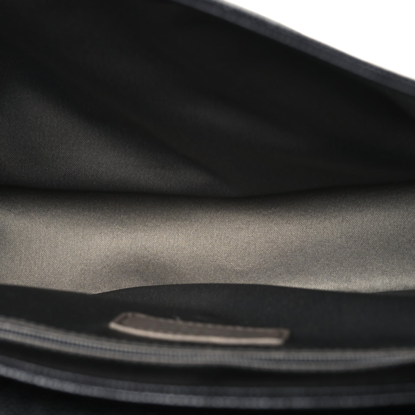 Glazed Caviar Small Pocket In The City Shoulder Bag Black