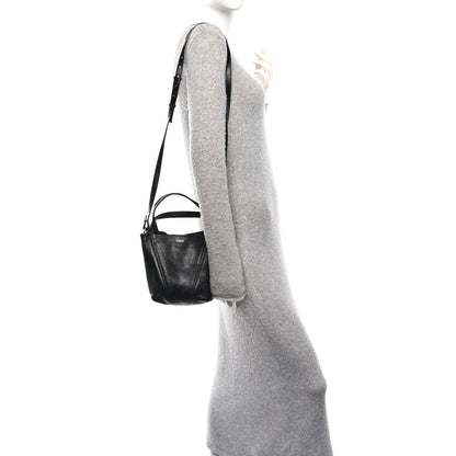 Chloe Grained Calfskin Small Spin Tote Black 2 of 10