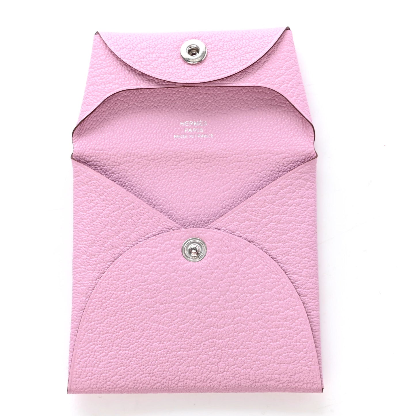 Chevre Mysore Bastia Coin Purse Mauve Sylvestre