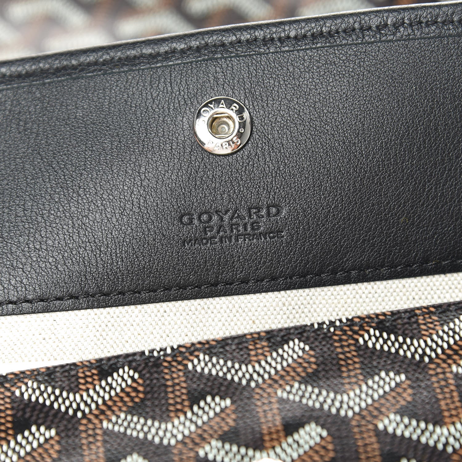 Goyard Goyardine Saint Louis PM Black 7 of 10