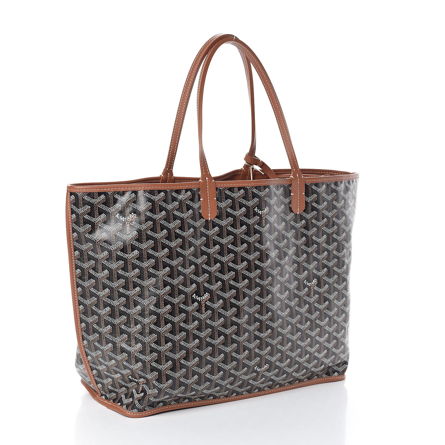 Goyard Goyardine Reversible Anjou PM Black Gold 2 of 8
