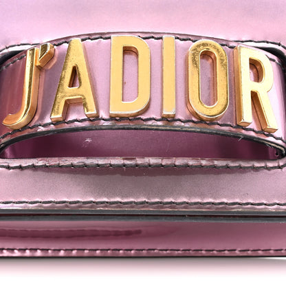 Christian Dior Metallic Calfskin J'Adior Mini Chain Flap Bag Pink 12 of 16