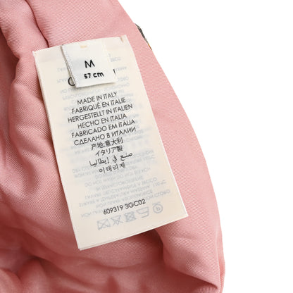 Gucci Silk Monogram Flora Print Headband M Pink 5 of 5