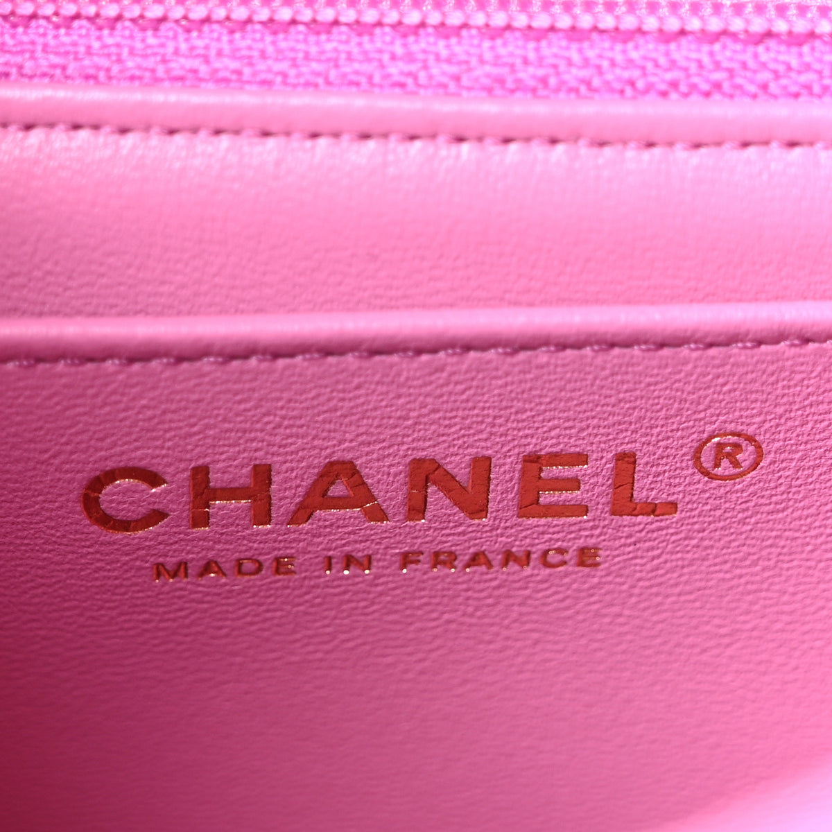Chanel Tweed Quilted Mini Rectangular Flap Purple 6 of 10