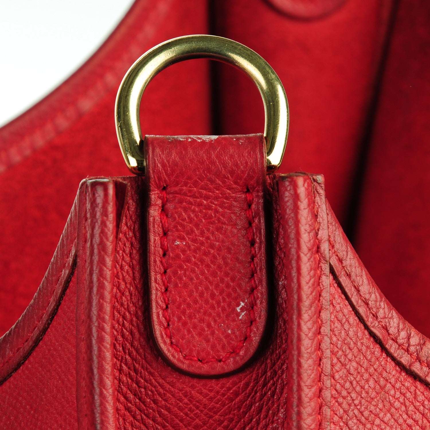Hermes Courchevel Evelyne GM Rouge Vif 15 of 20