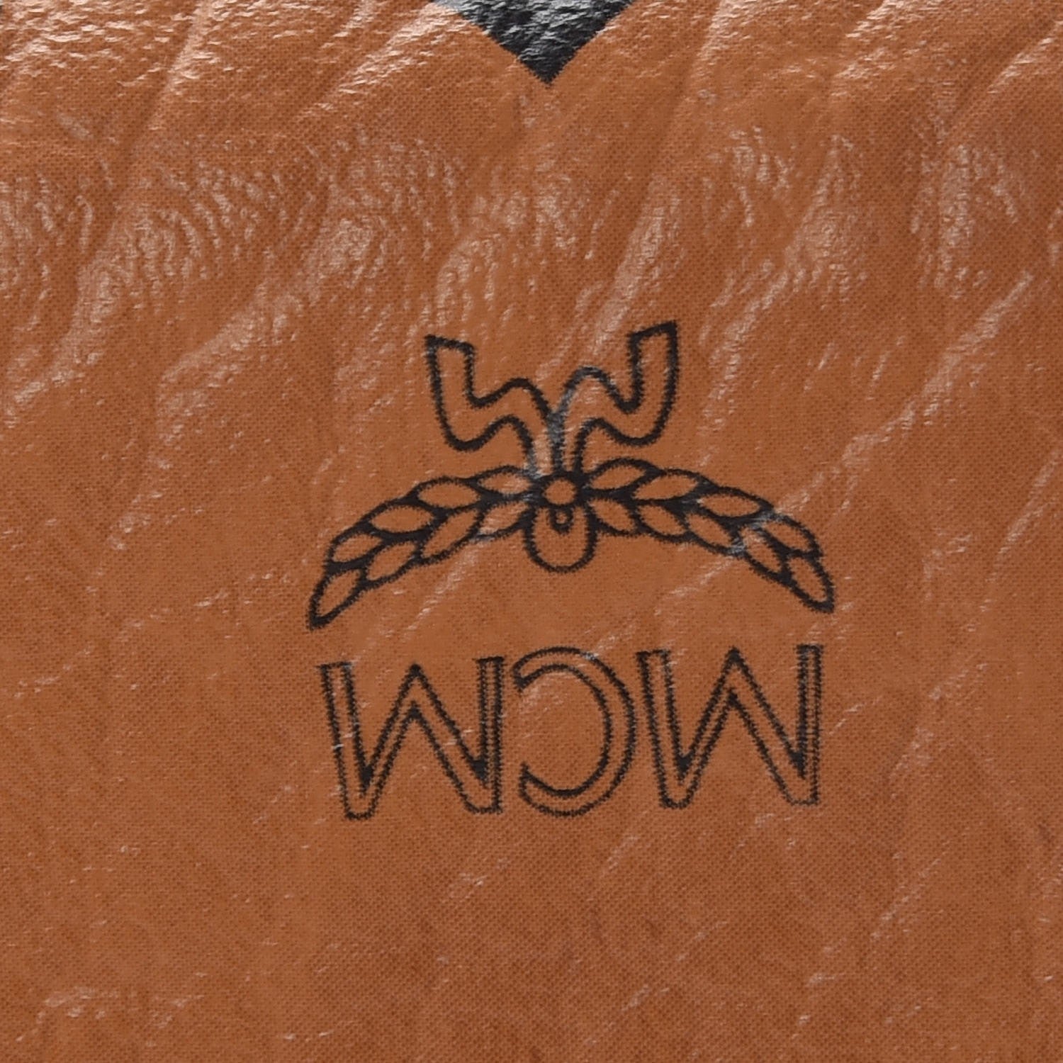 MCM Visetos Mina Long Trifold Wallet Cognac 11 of 15