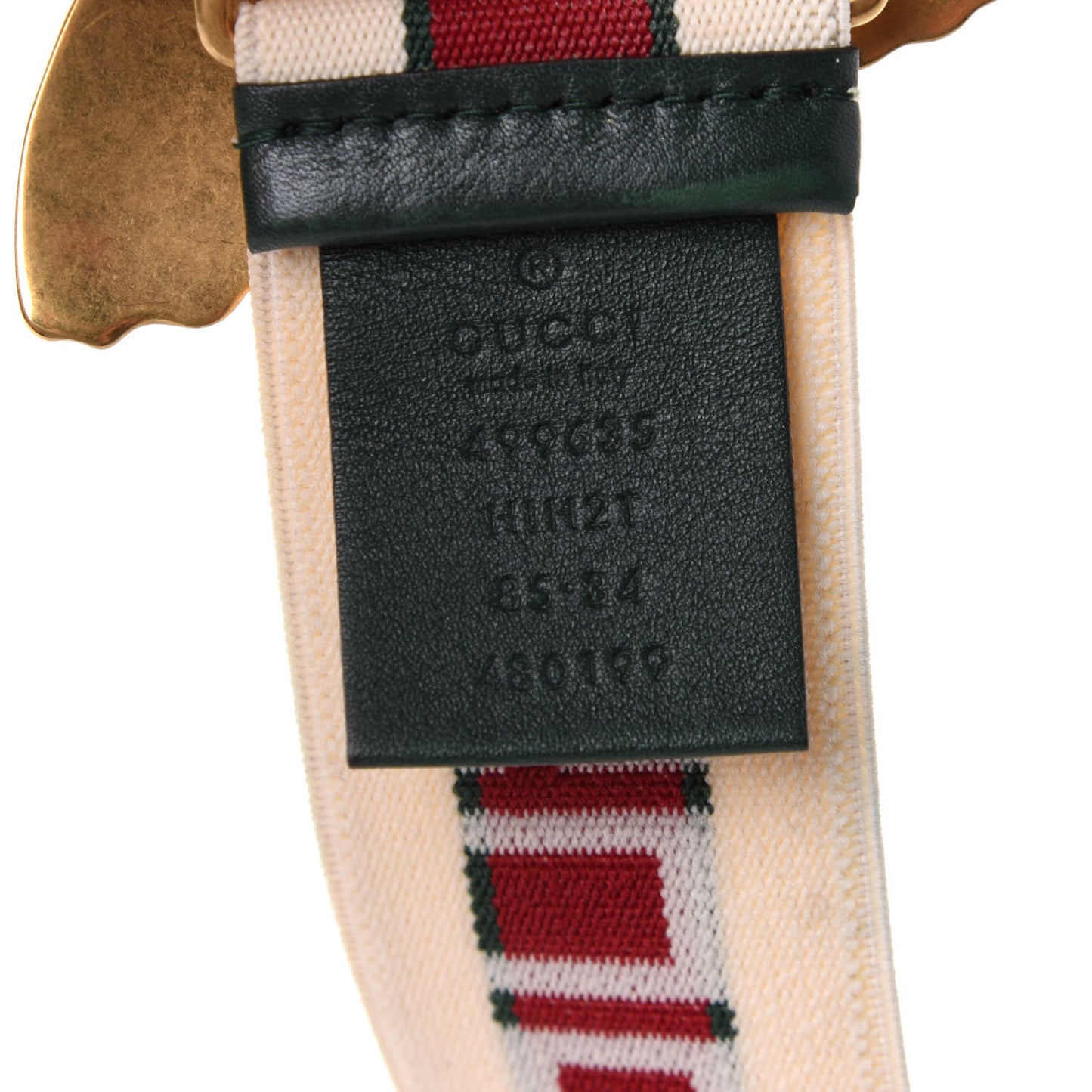 Enamel Butterfly Belt 85 34