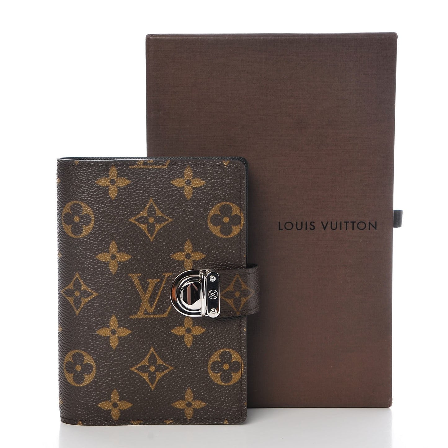 Monogram Koala Small Ring Agenda Cover Black