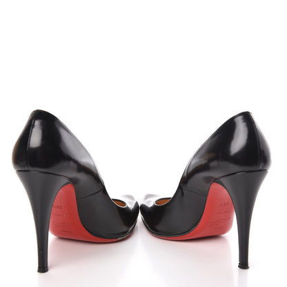 Christian Louboutin Jazz Calfskin Decollete 868 100 Pumps 39.5 Black 5 of 11