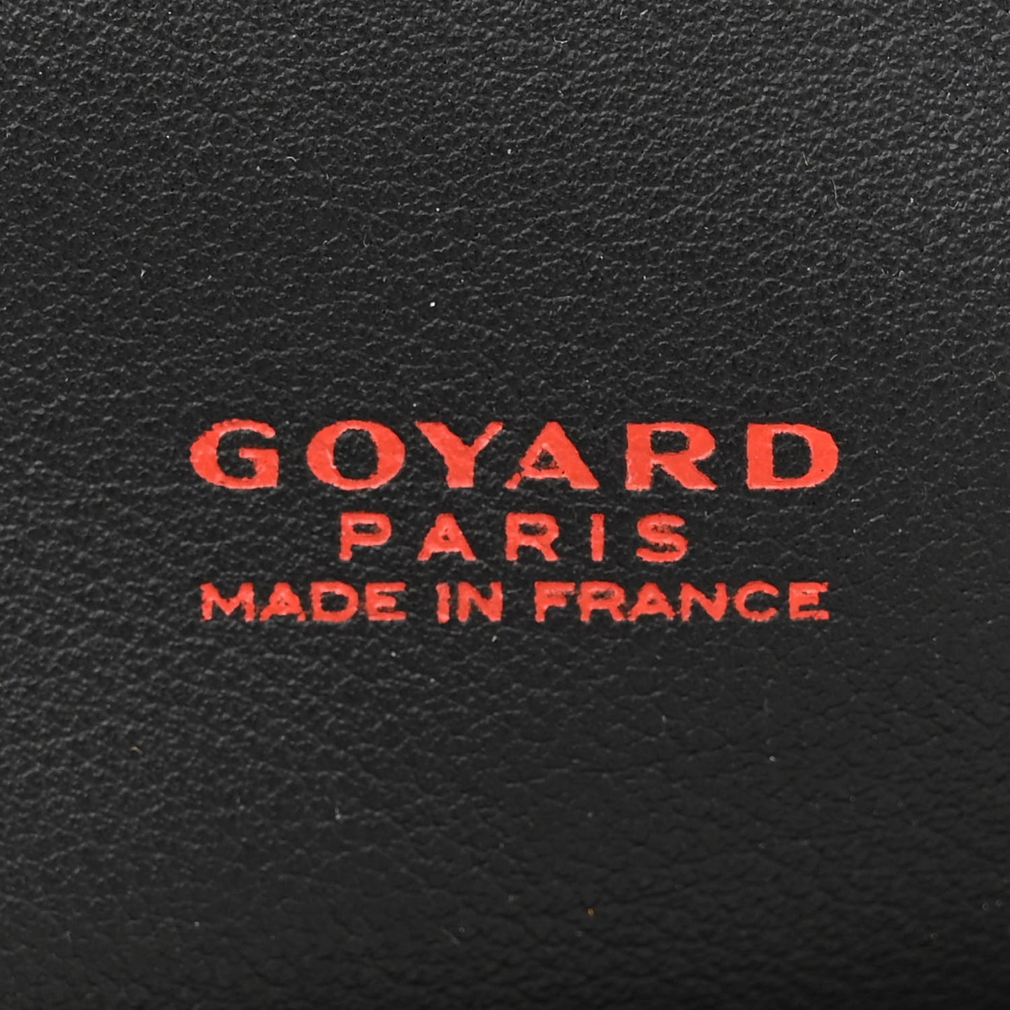 Goyardine Reversible Mini Anjou Black