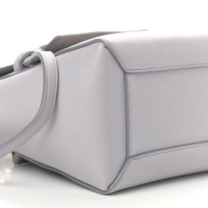 Celine Grained Calfskin Micro Belt Bag Pearl Blue 12 of 13