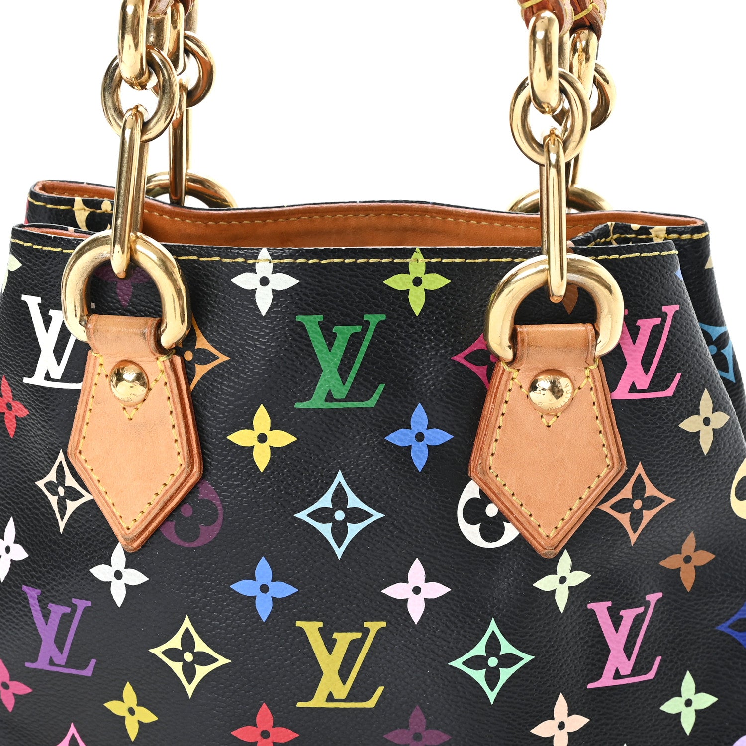 Louis Vuitton Monogram Multicolor Audra Black 7 of 11