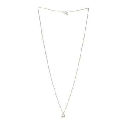 Tiffany Sterling Silver 8mm HardWear Ball Pendant Necklace 3 of 4