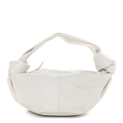 Bottega Veneta Calfskin Mini Double Knot Bag White 1 of 8