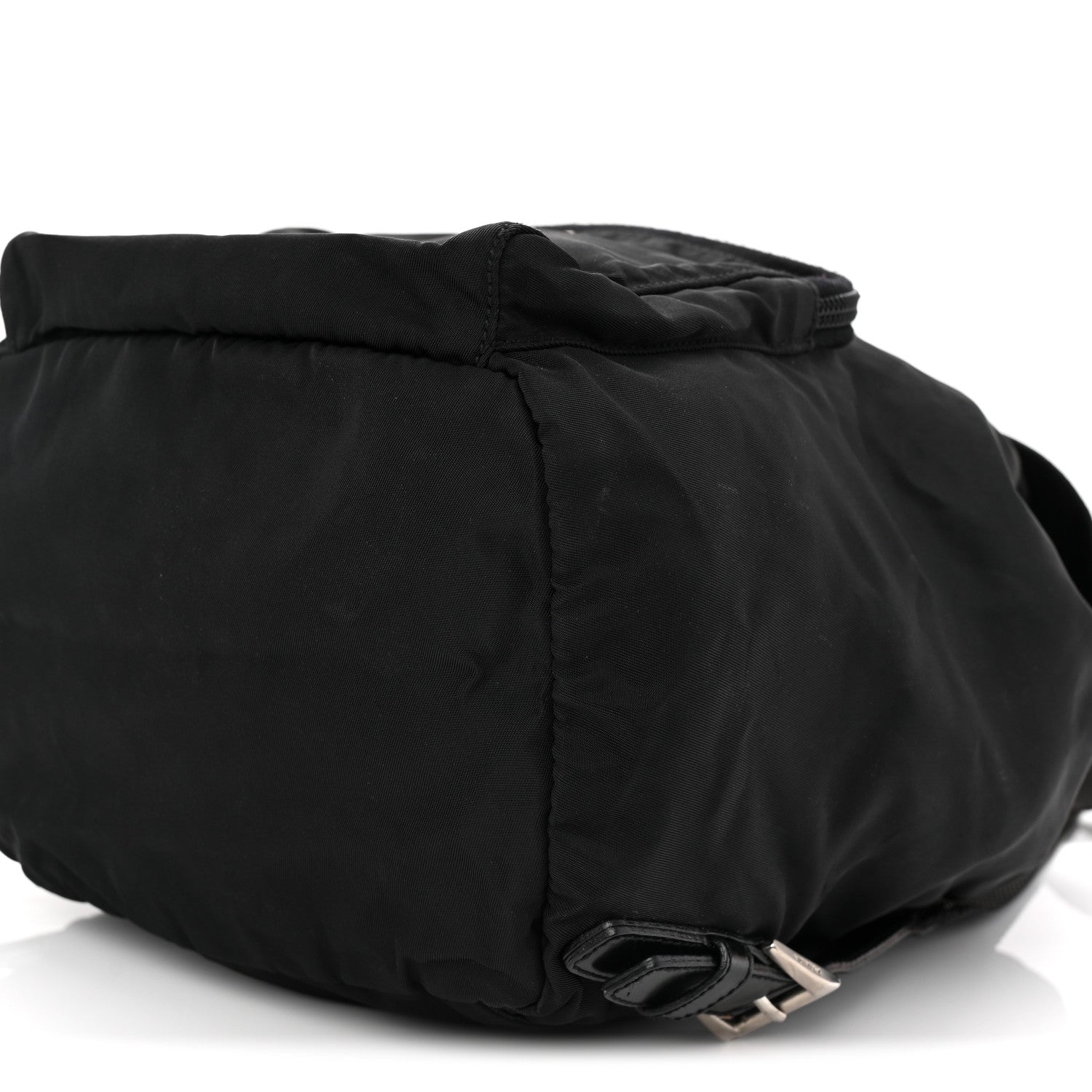 Prada Nylon Vela Mini Cinch Backpack Black 10 of 10