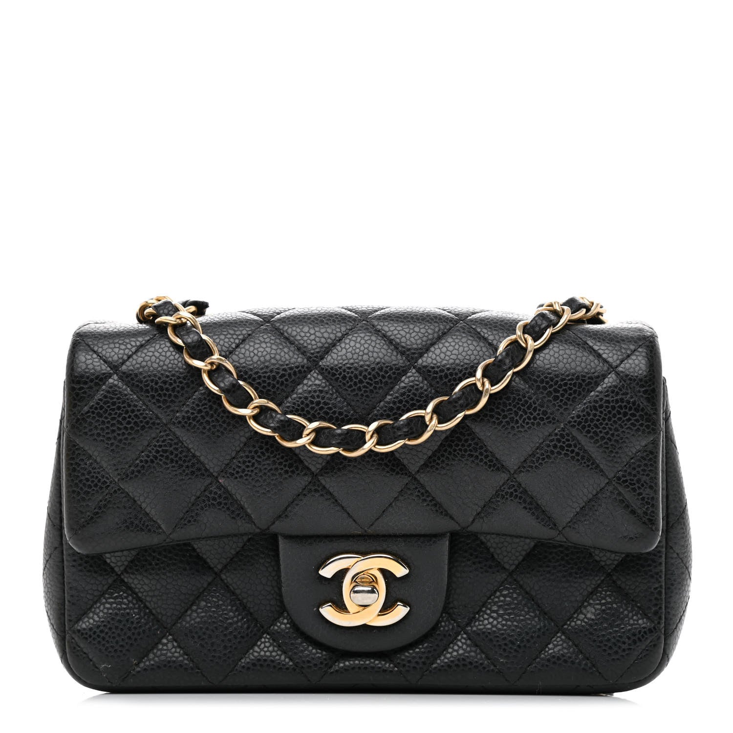 Chanel Caviar Quilted Mini Rectangular Flap Black 1 of 11