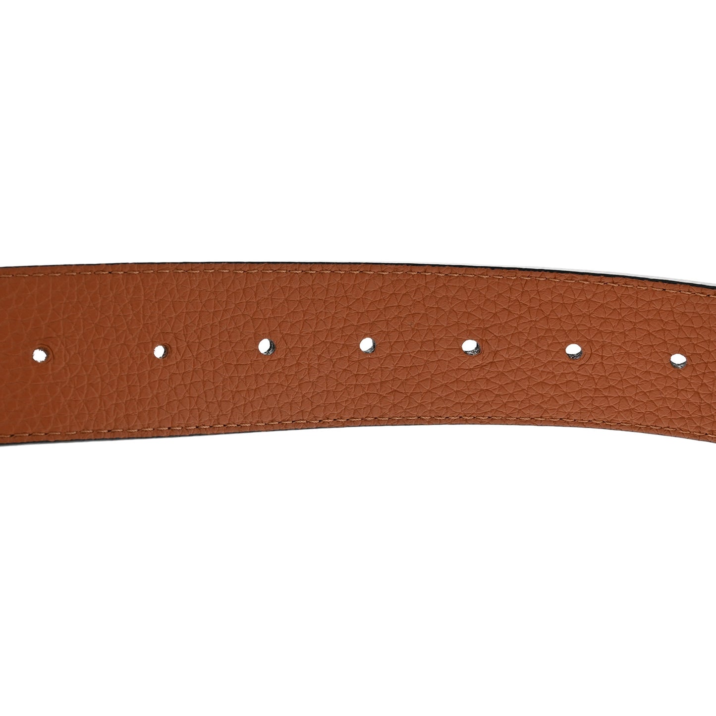 Taurillon Calfskin 30mm LV Initiales Reversible Belt 110 44 Black