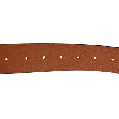 Louis Vuitton Taurillon Calfskin 30mm LV Initiales Reversible Belt 110 44 Black 4 of 11