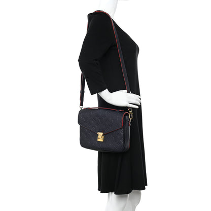 Louis Vuitton Empreinte Pochette Metis Marine Rouge 2 of 12