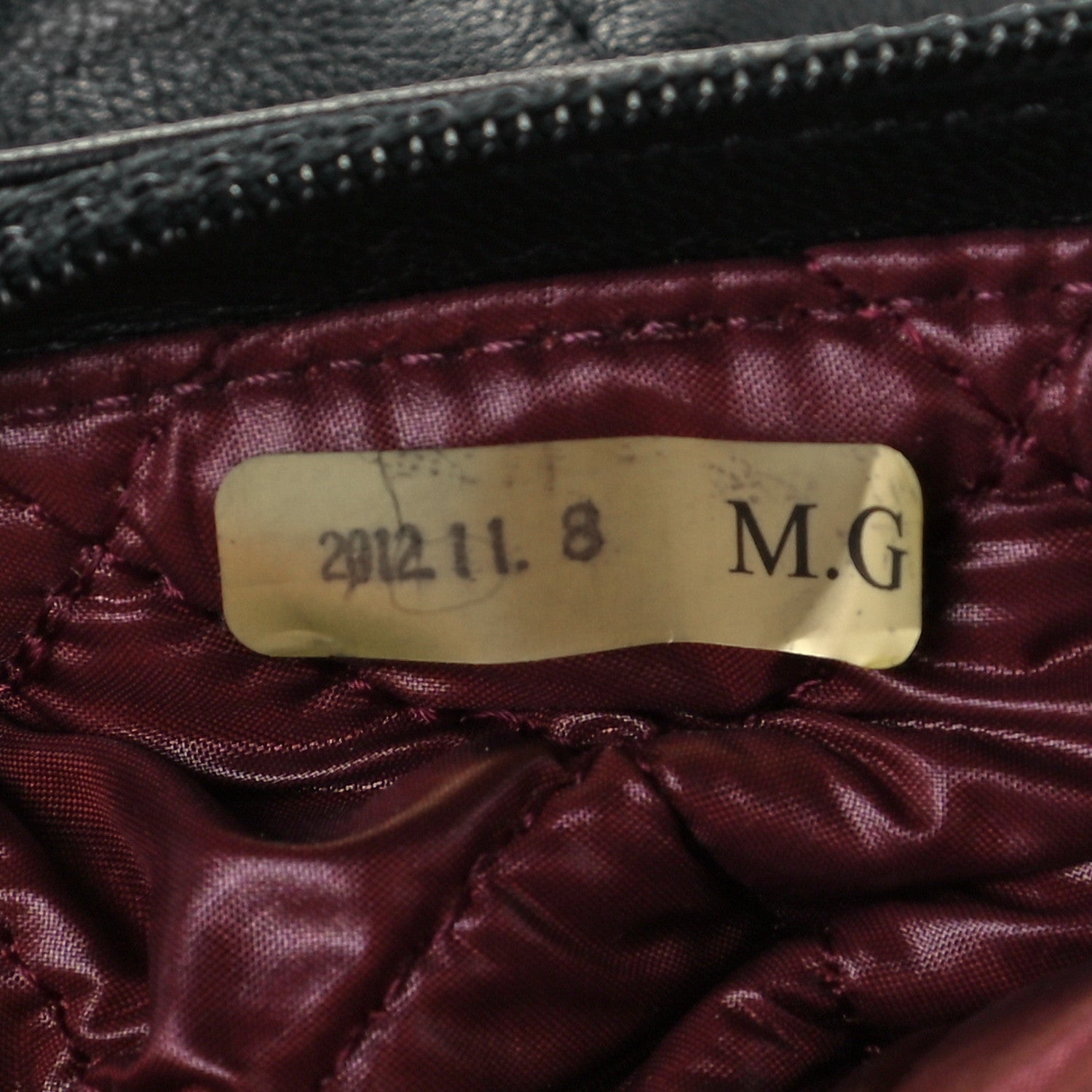 Chanel Lambskin Quilted Flap Cosmetic Case Black 8 of 12