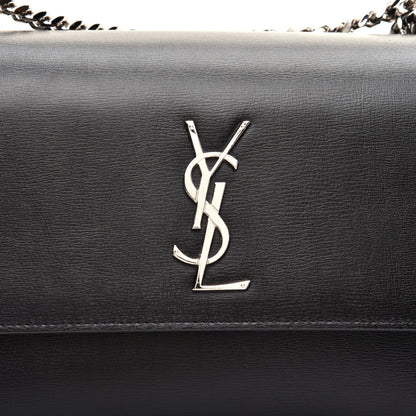 Saint Laurent Calfskin Medium Monogram Sunset Black 11 of 11