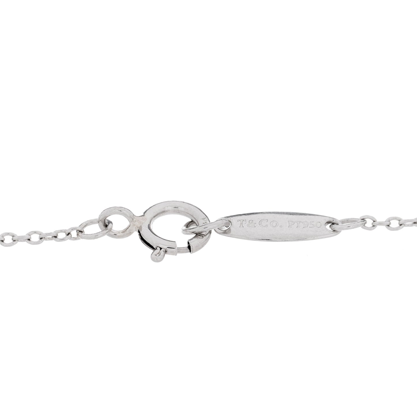 Platinum Diamond .08ct Elsa Peretti Diamonds by the Yard Bracelet