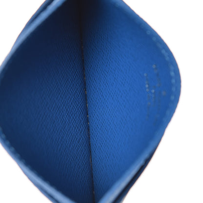 Louis Vuitton Damier Graphite Card Holder Blue 5 of 8