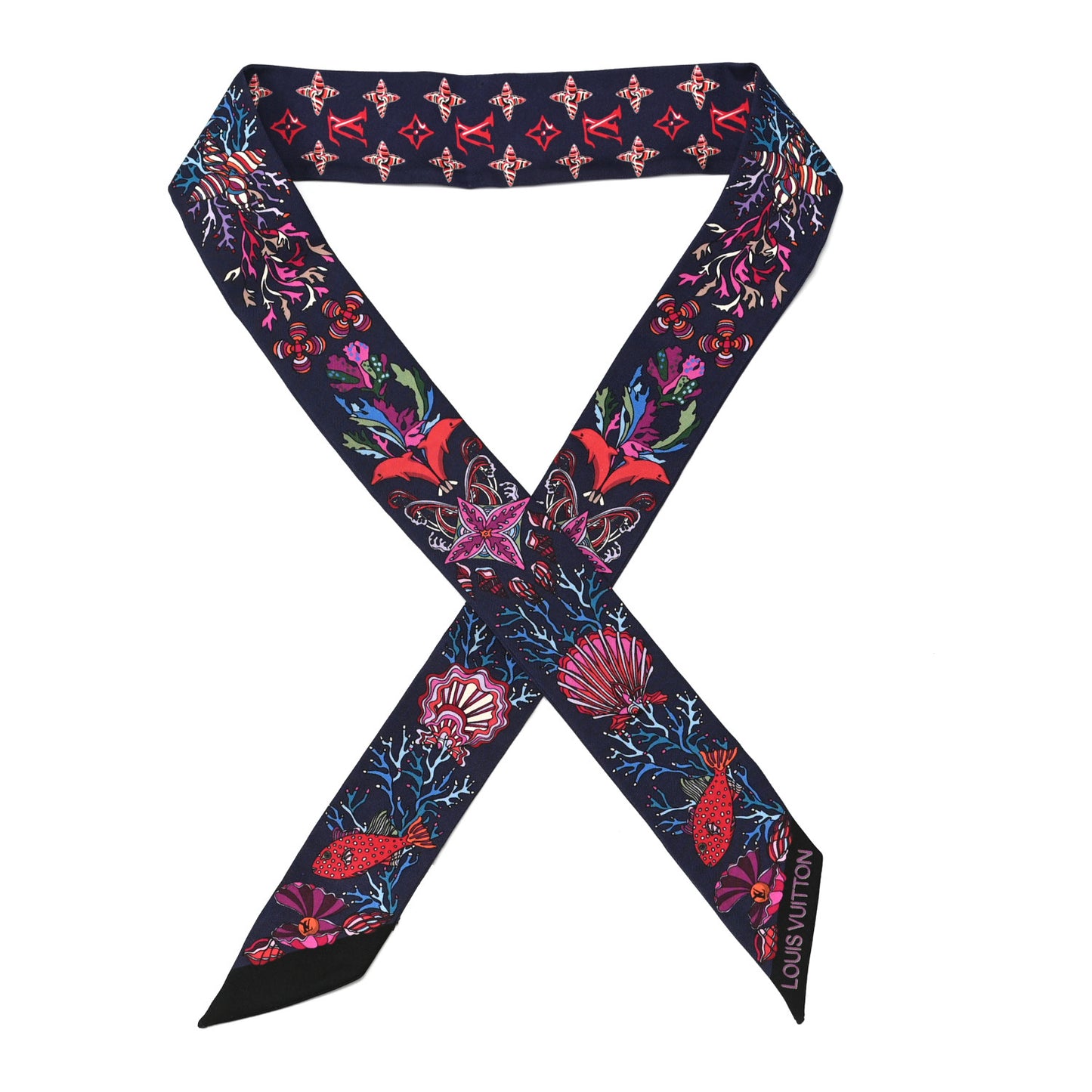 Silk Sea Of Love BB Bandeau Navy