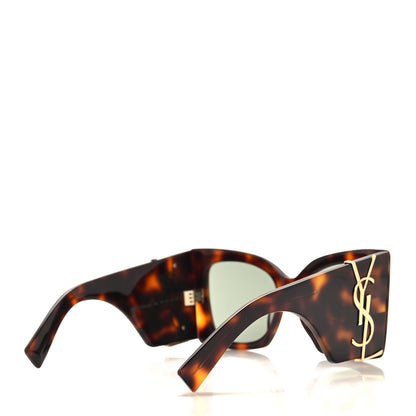 Saint Laurent Acetate Blaze Sunglasses SL M119 Tortoise 4 of 8