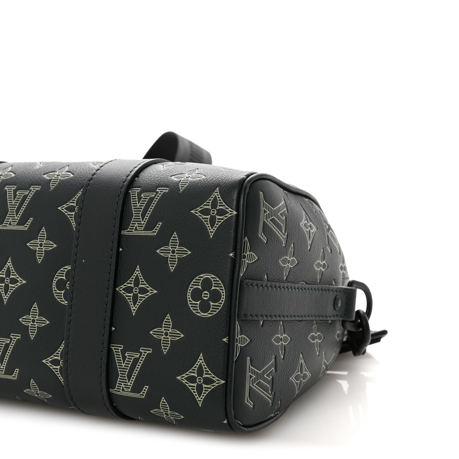 Louis Vuitton ブラック Louis Vuitton Reverse Monogram Eclipse Keepall Bandouliere 25