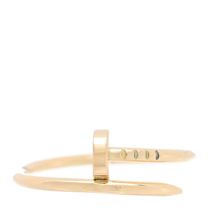 Cartier 18K Yellow Gold Small Juste Un Clou Ring 60 9 1 of 5