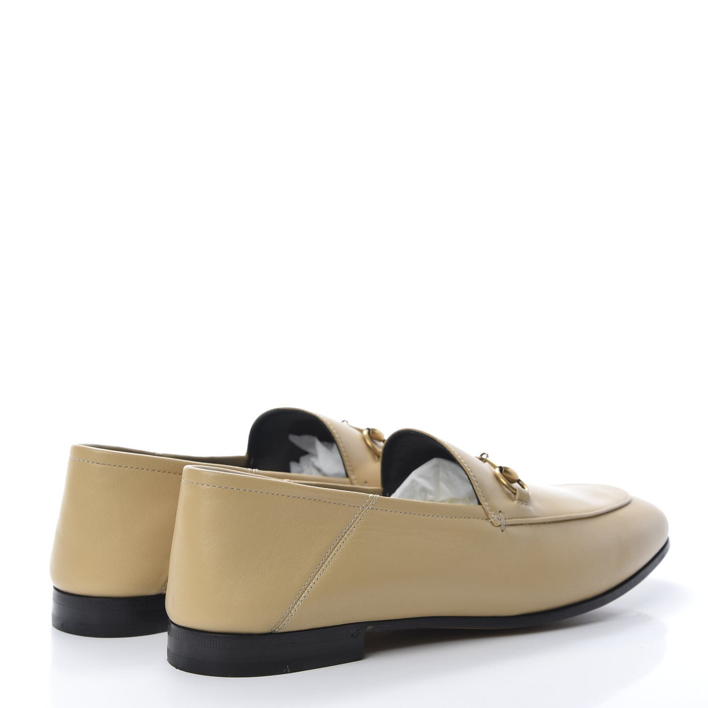 Lambskin Womens Brixton Horsebit Loafers 41 Wheat