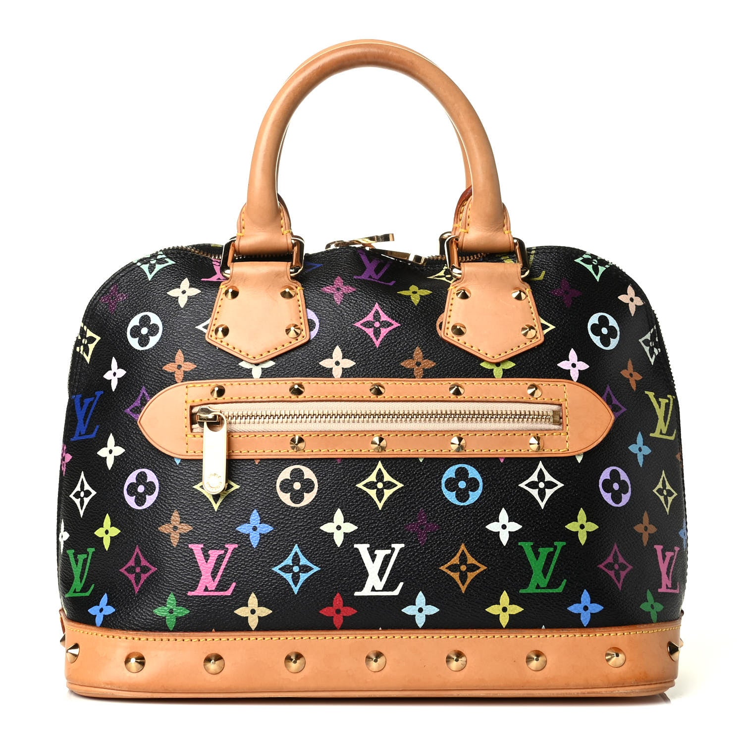 Louis Vuitton Monogram Multicolor Alma Black 1 of 7