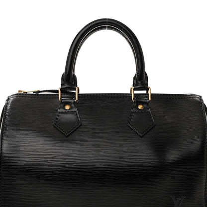 Louis Vuitton Epi Speedy 25 Black 8 of 10
