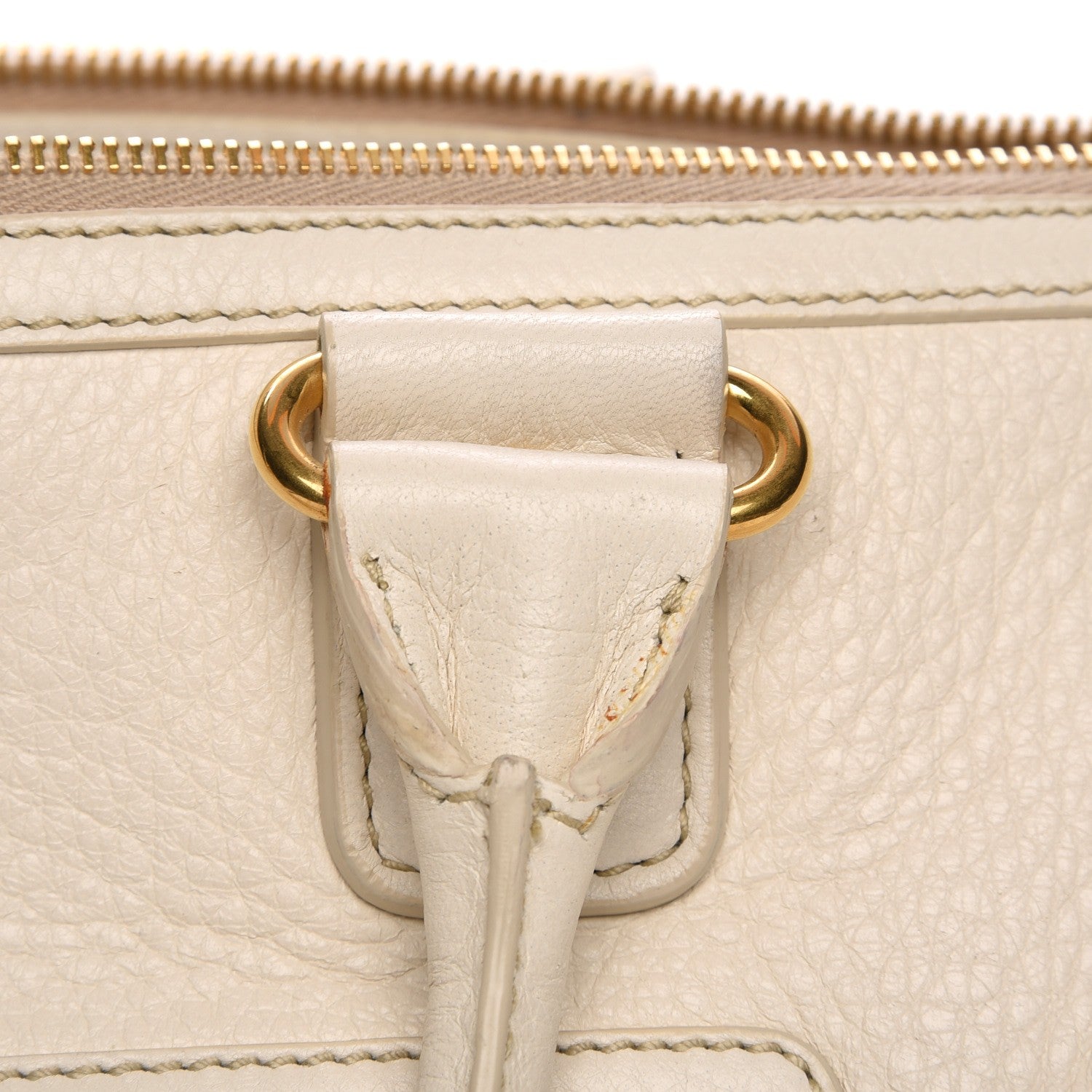 Prada Cervo Antik Shopping Satchel Talco 13 of 13