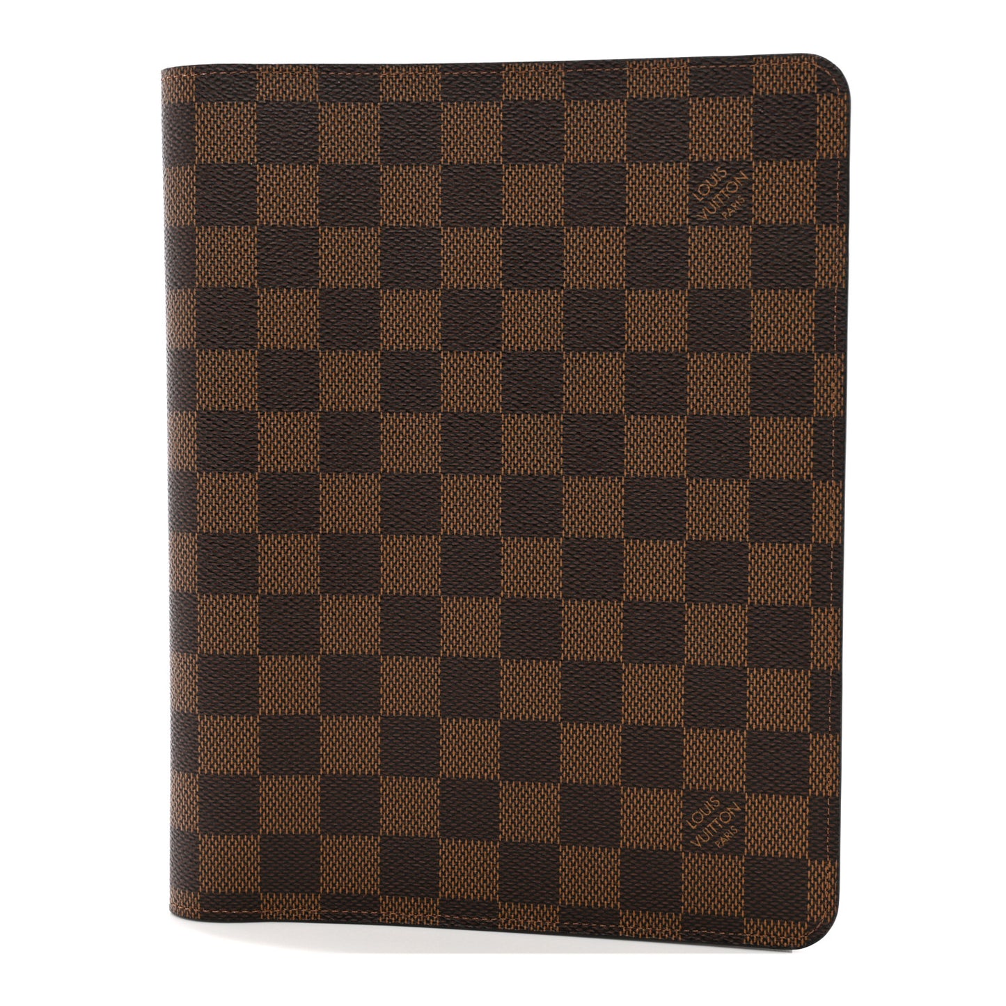 LOUIS VUITTON Damier Ebene Desk Agenda Cover