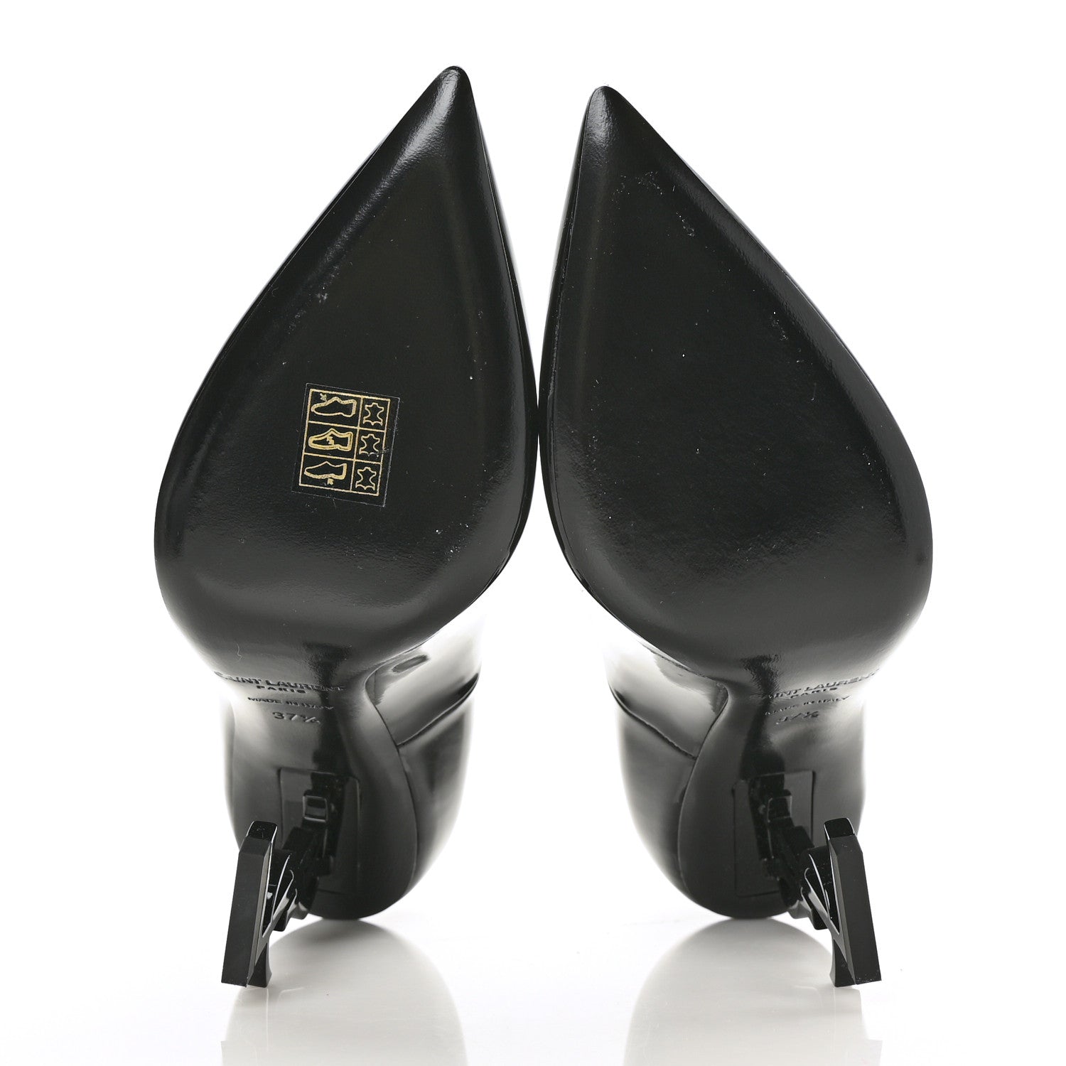 Saint Laurent Patent Opyum 110 Pumps 37.5 Black 5 of 7