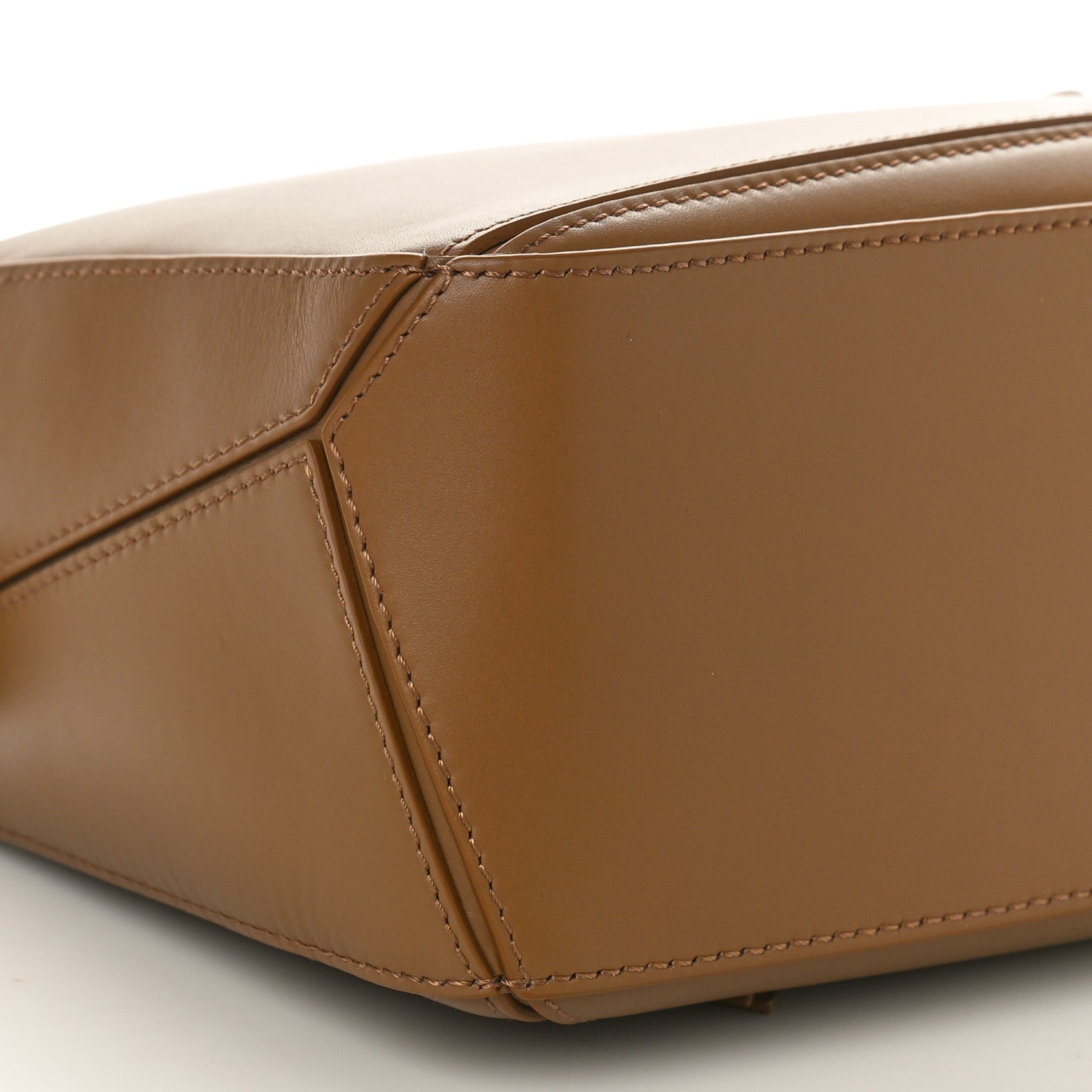 Loewe Satin Calfskin Small Puzzle Bag Oak 8 of 9