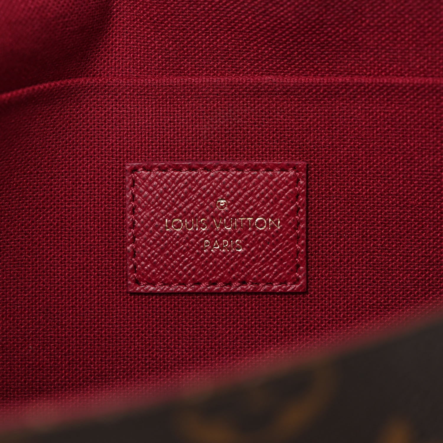 Louis Vuitton Monogram Pochette Felicie Chain Wallet Fuchsia 7 of 11