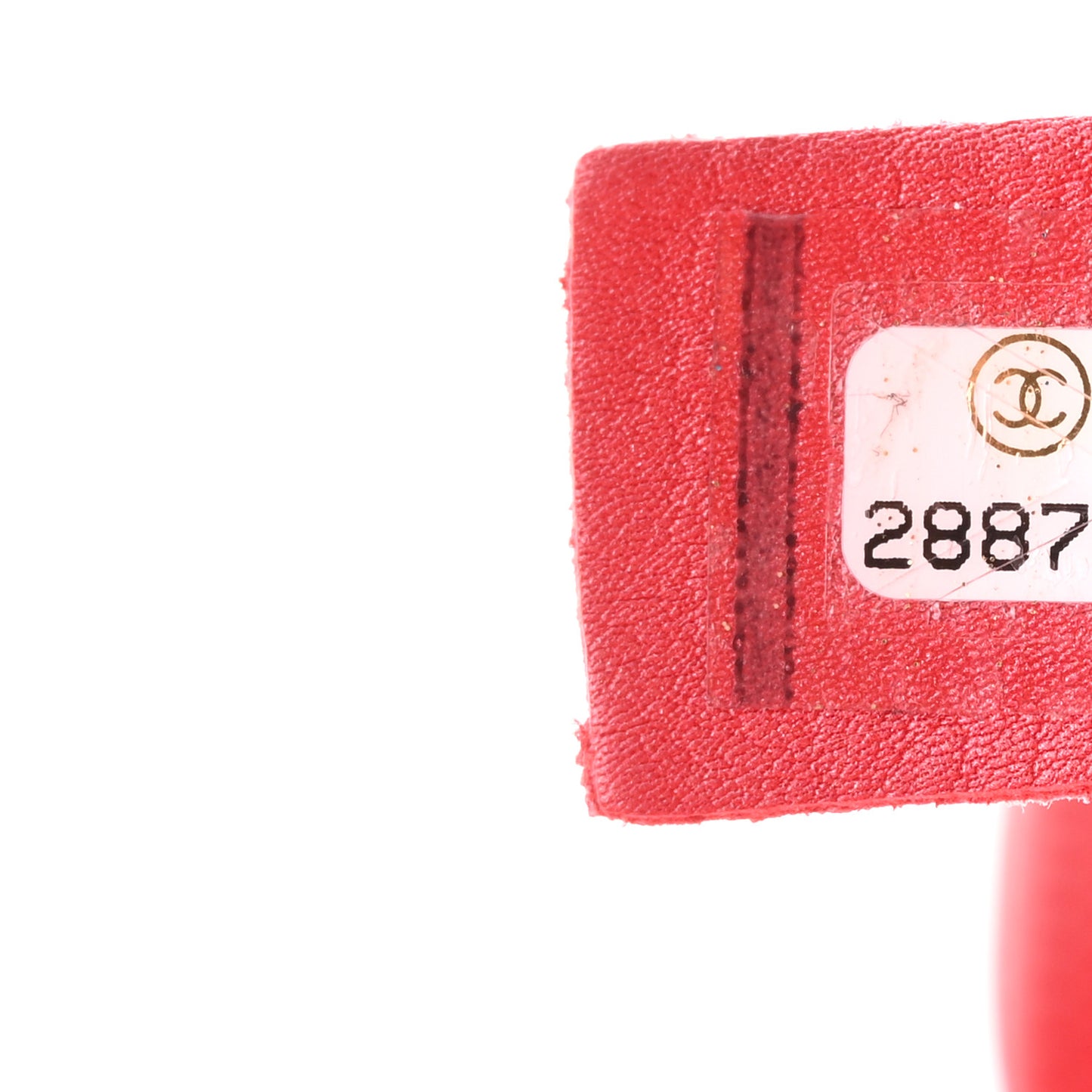 Metallic Calfskin Quilted Top Handle Flap Dark Pink