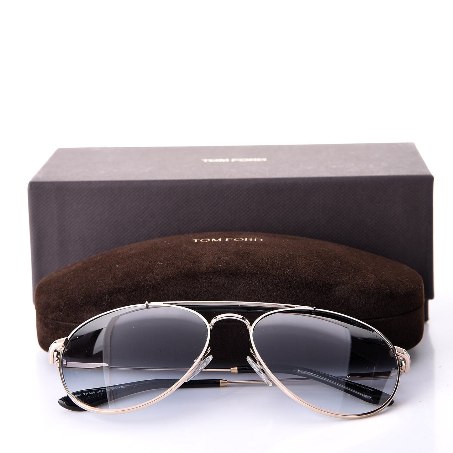 Colin Aviator Sunglasses TF338 Black