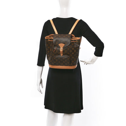 Louis Vuitton Monogram Montsouris MM Backpack 2 of 8