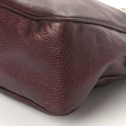 Gucci Metallic Cellarius Calfskin Medium Soho Bowler Classic Burgundy 9 of 16
