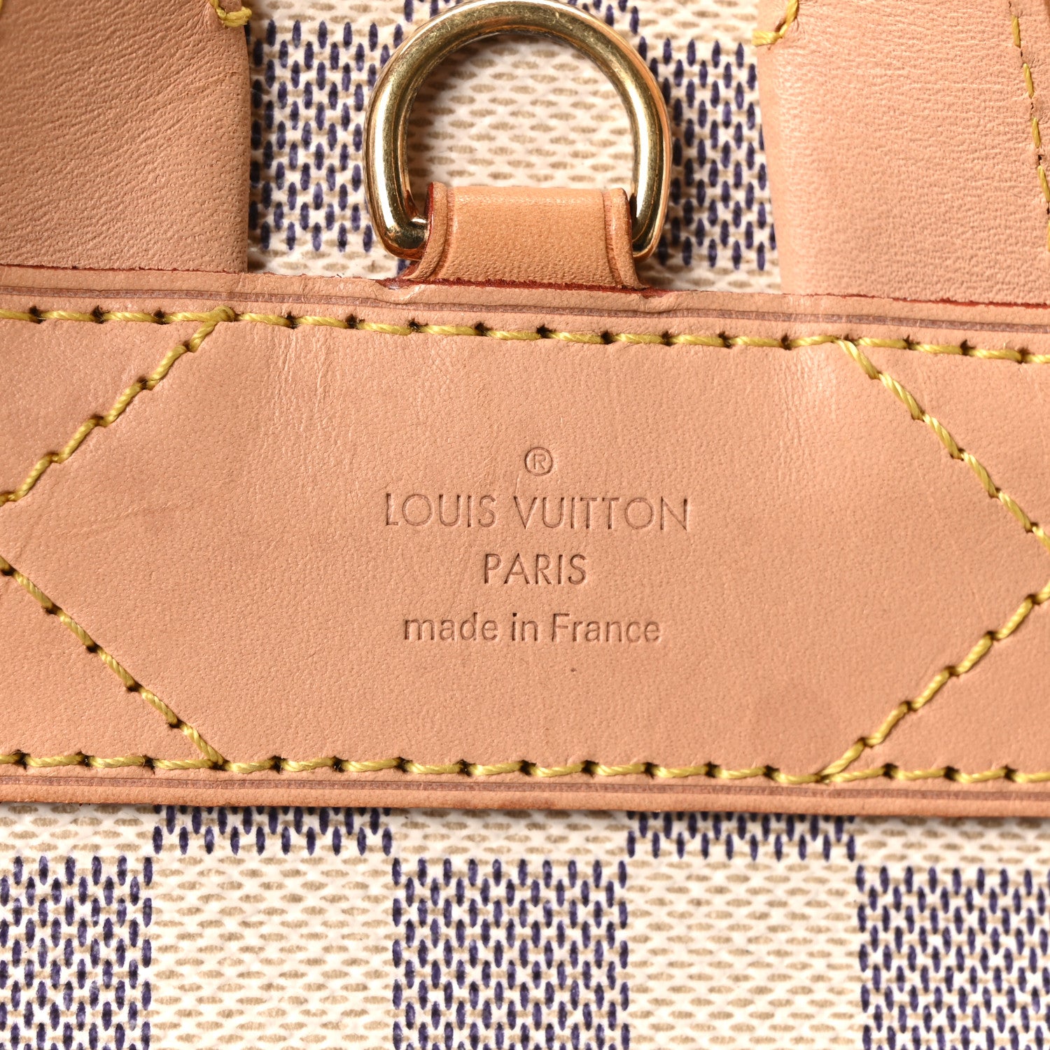 Louis Vuitton Damier Azur Sperone BB Backpack 10 of 17